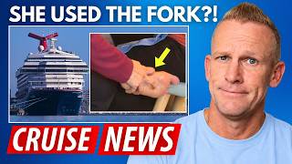 Cruise Passenger Uses Buffet Fork to Scratch Her Foot — Then Keeps Eating