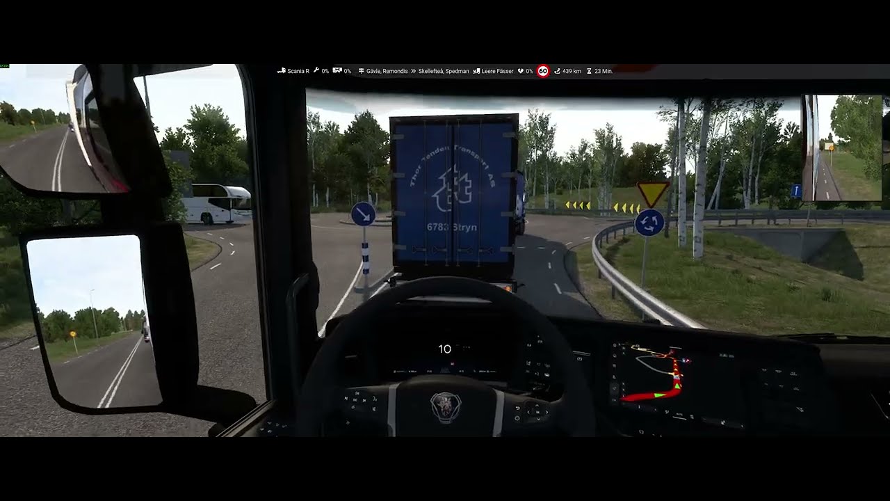 Euro Truck Simulator 2 | Leere Fässer in Schweden