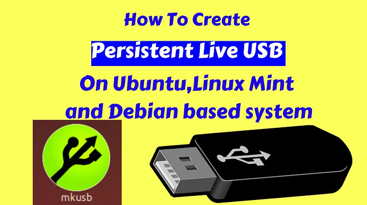 How To Create Persistent Live USB On Ubuntu,Linux Mint and Debian based system