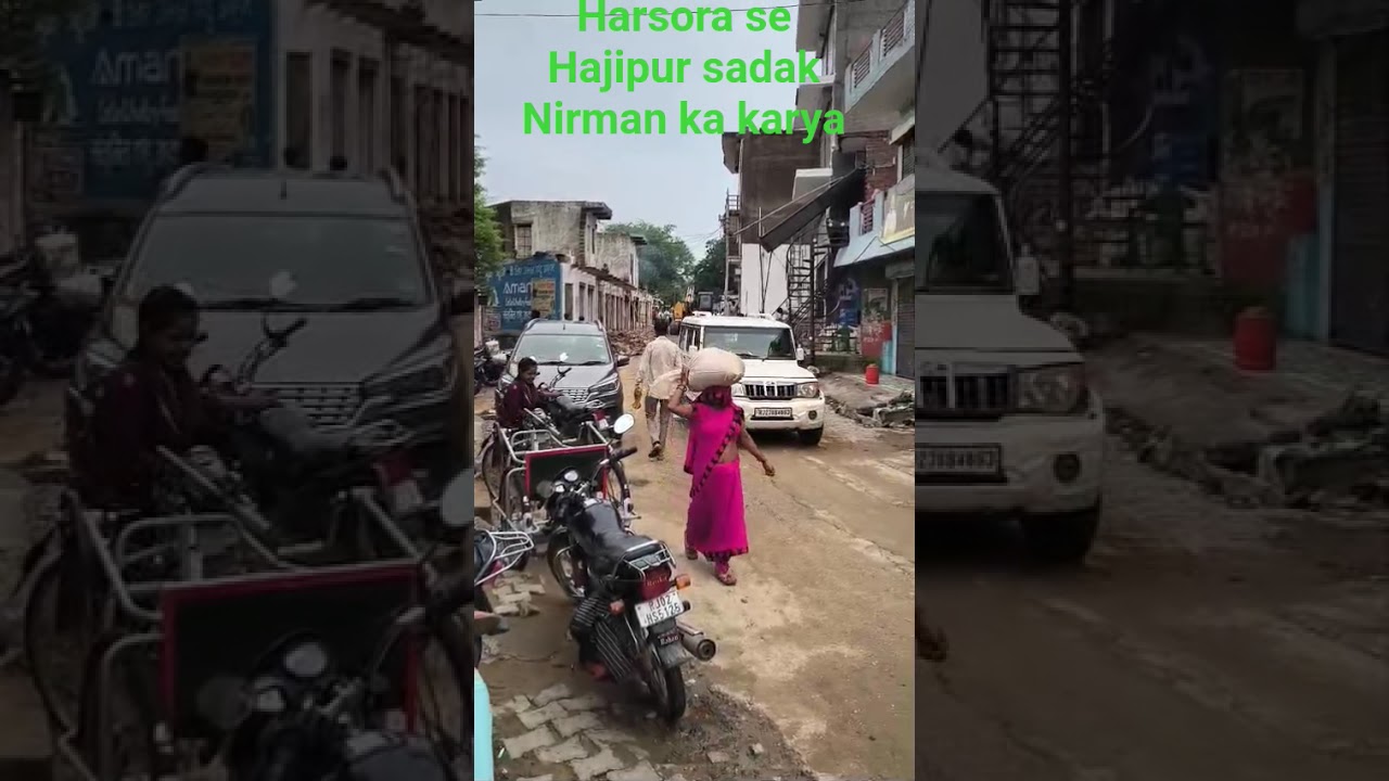 harsora se Hajipur# sadak Nirman karya##