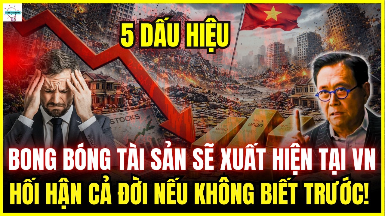 5 Dấu Hiệu Cho Thấy Bong Bóng Tài Sản Có Thể Xuất Hiện Tại Việt Nam. Hối Hận Cả Đời Nếu Không Biết!