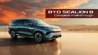 BYD's 7-Seater DM Super Hybrid | BYD SEALION 8 Walkthrough