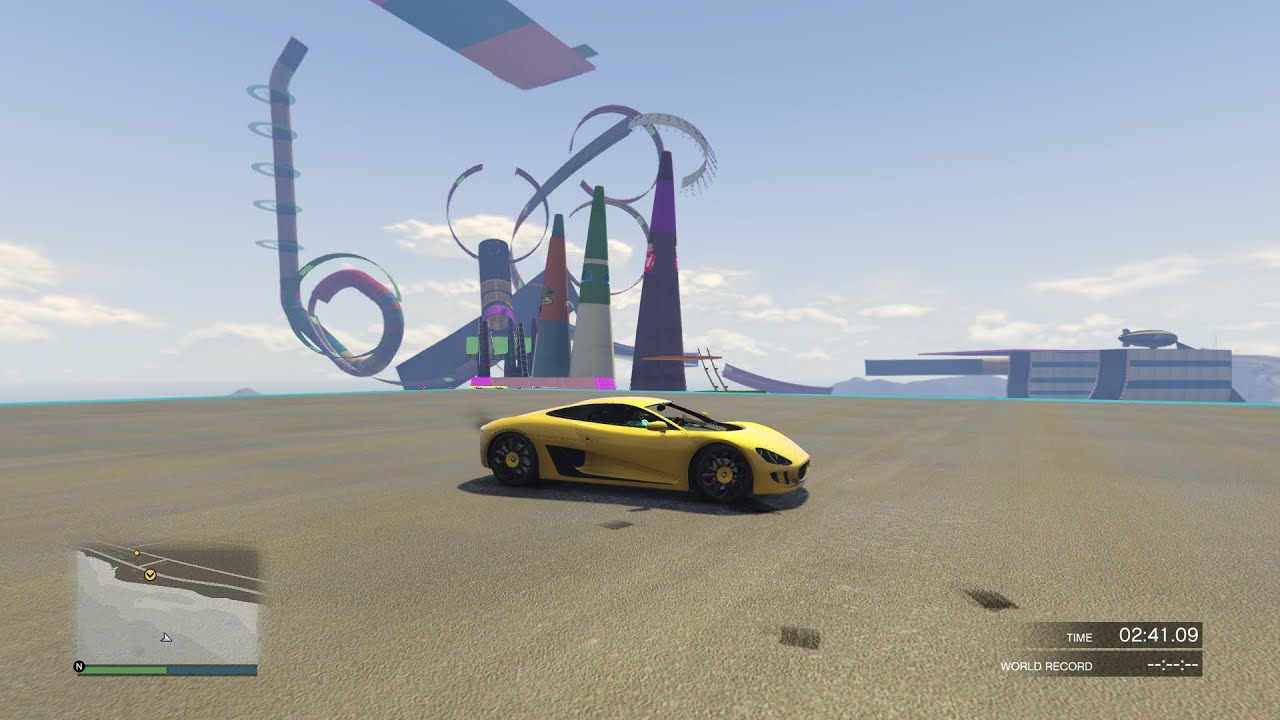 Gta 5 Only 1% can complete this hard XA-21 parkour race