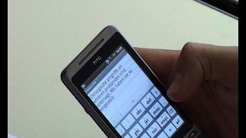 study - text input methods on a touch screen (T9)