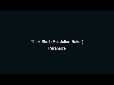 Paramore - Thick Skull (Re: Julien Baker) | (karaoke with backing vocals)