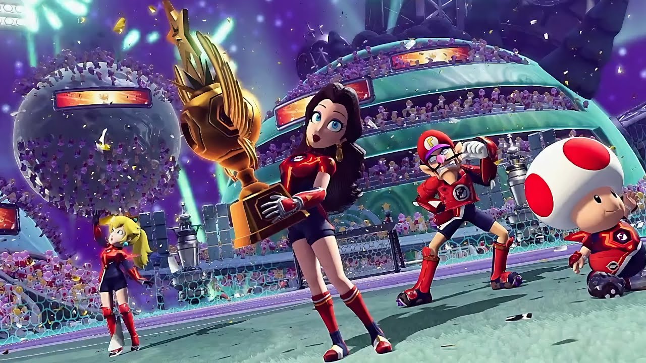 Mario Strikers Battle League - Pauline Galactic Mode Championship Cup