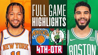 Boston Celtics vs. New York Knicks Highlights HD 4th-QTR | Dec 8, 2023 NBA Regular Season