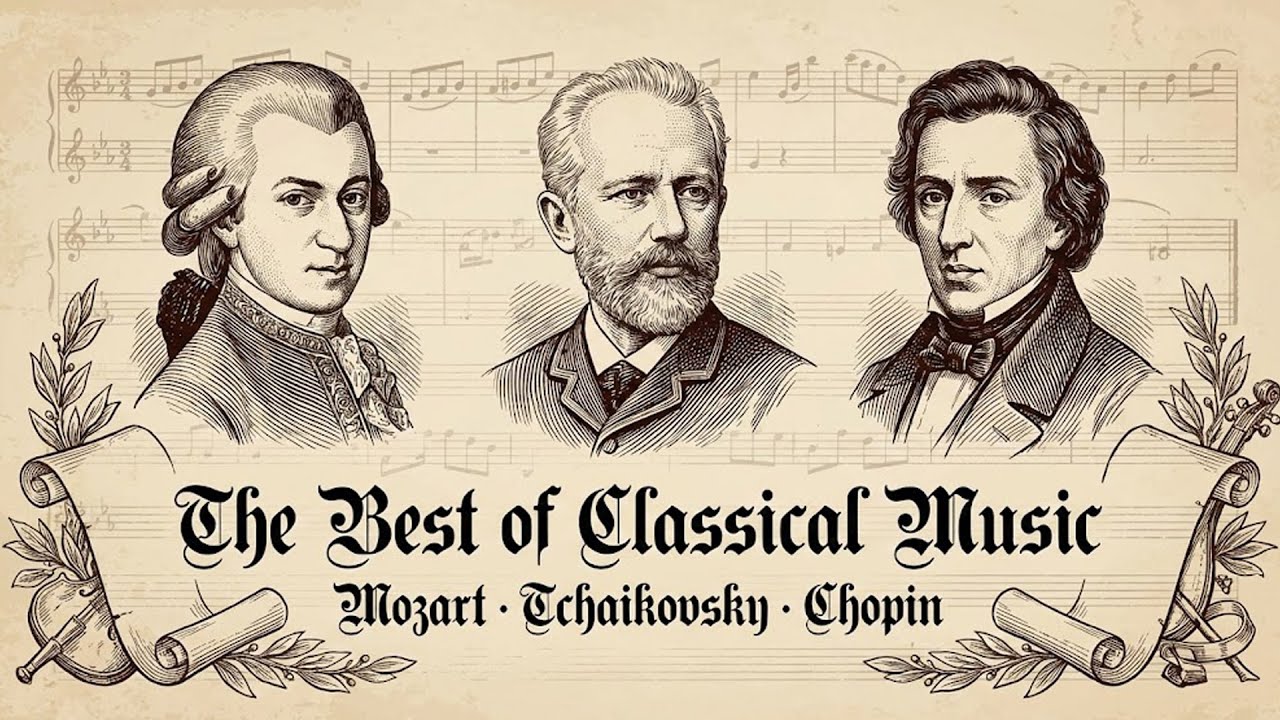 Лучшая классическая музыка | Моцарт, Чайковский, Шопен - Известная классическая музыка для отдыха
