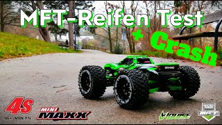 Belted-Reifen Test am 4s Mini Maxx - Louise ST Uphill MFT  #traxxas #minimaxx screenshot 3