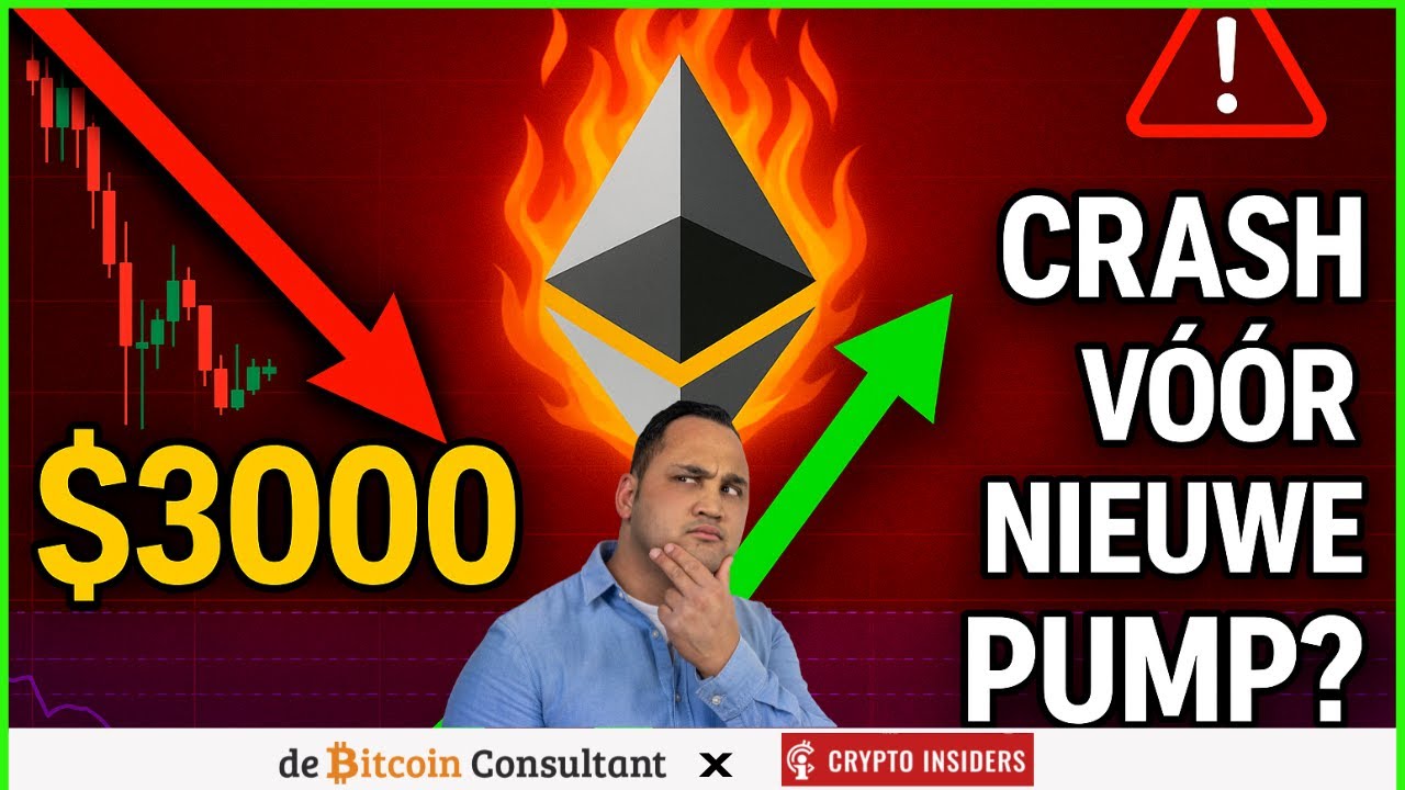 ETH Bullish Nieuws... Maar Crash Naar $3000? | + Analyse BONK en INJ