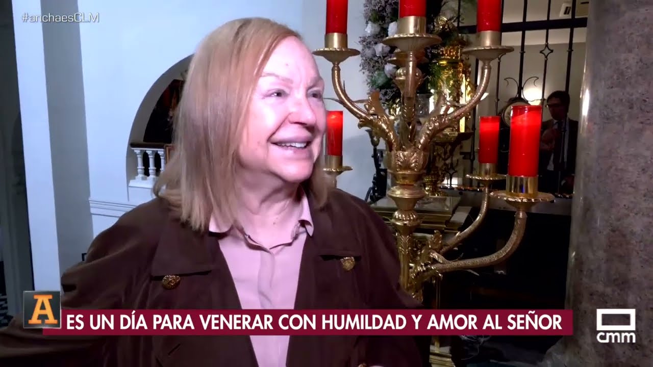 Todo listo para el tradicional besapiés del Cristo de Medinaceli