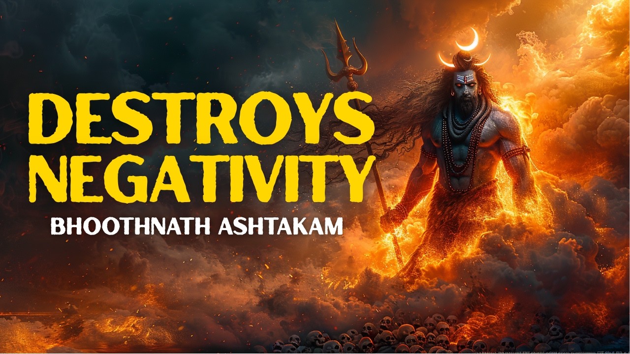 Bhoothnath Ashtakam 12X | Unleash Aghor Energy | 1 Hr Fearless Shiva Mantra 🔥