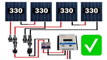 Como instalar placa solar em paralelo?