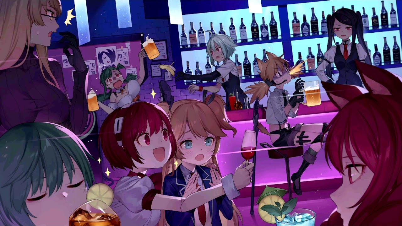 VA 11 HALL A x Girls' Frontline Troubling News