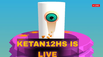 ketan12hs is live stack ball game #stackball