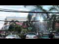 Electrical Fire in Vientiane