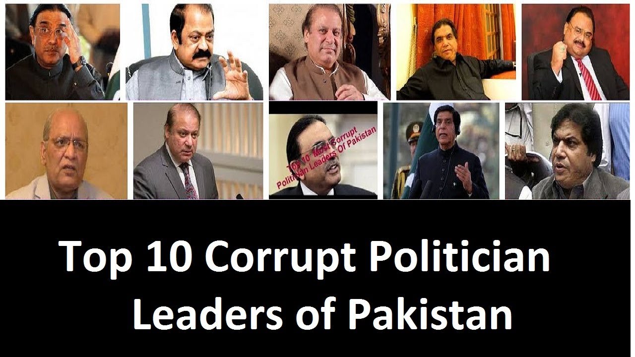 Top 10 Most Corrupt Politician Leaders of Pakistan