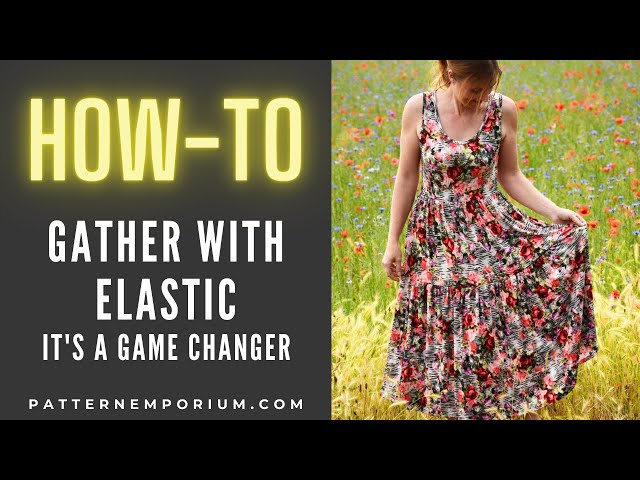 indietutes: gathering with clear elastic