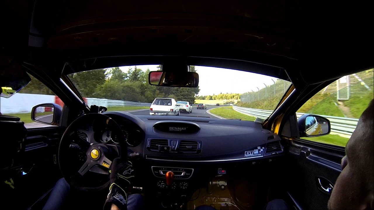 Nurburgring Nordschleife Megane RS GT Performance vs 205 tct porsche turbo BTG #under8