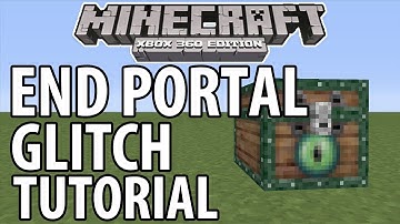 Minecraft (Xbox 360/PS3) - TU14 UPDATE! - END PORTAL GLITCH - TUTORIAL *NEW*