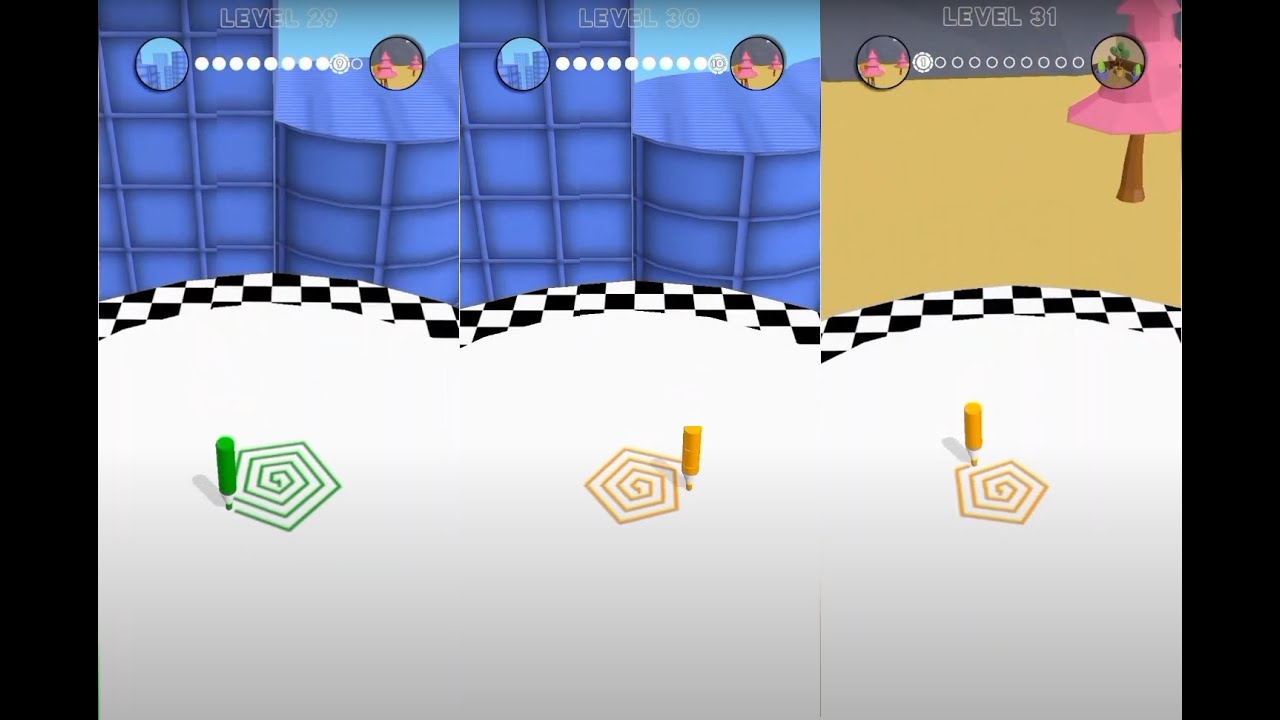 Crayon Rush 3D Walkthrough Gameplay Update Mobile Game