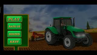 simulator tractor driver-simulasi proses pengolahan tanah/membajak tanah pertanian🚜🐾🌻🌾🌞 screenshot 2
