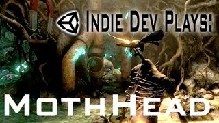 [Unity3D] Indie Dev Plays: Mothhead - Wonky Controls
