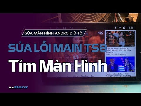 Sửa Màn Hình Android Ô Tô Lỗi Tím Màn Hình