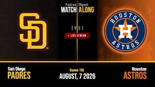 San Diego Padres vs. Houston Astros Live Streaming Score, Reactions & Highlights