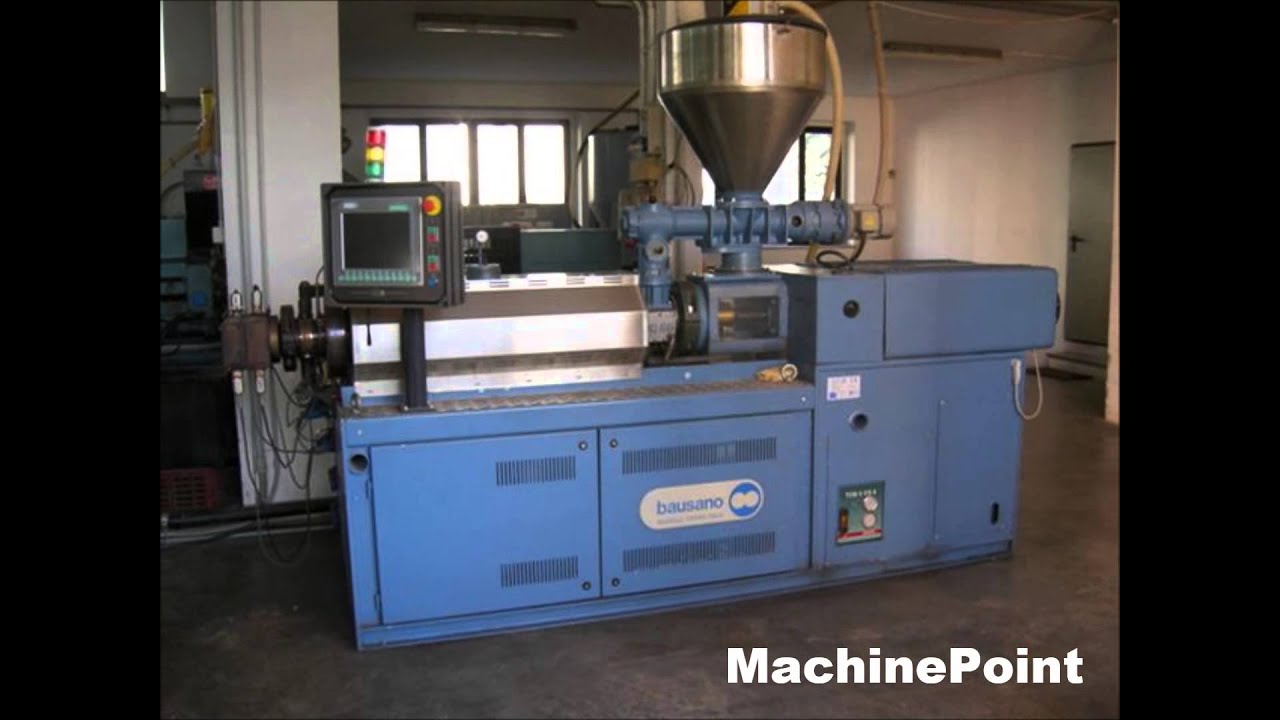 BAUSANO MD 66/19 Second Hand Extrusion line for PVC profiles