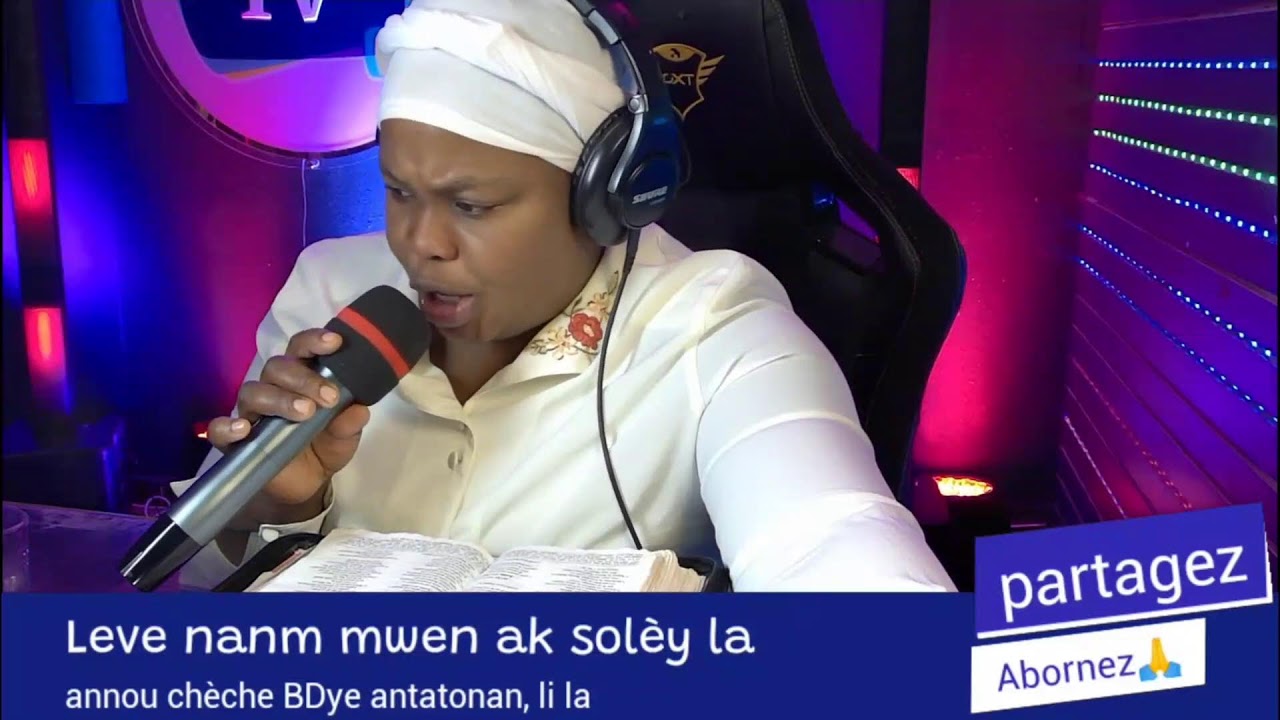 Leve Nanm Mwen Ak Soley La Lyrics Leve nanm mwen ak solèy la - YouTube