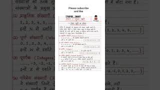 Class 9th Maths Chapter 1-Number System | Complete Smart Notes#trending #ytshorts#study#maths 📖📚📝