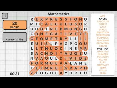 Switch - Word Search by POWGI (DEMO) [Mathematics - Time: 0:33]