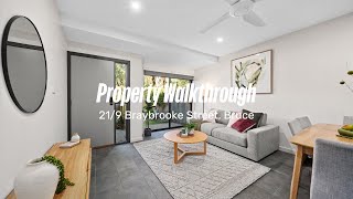 Property Walkthrough | 21/9 Braybrooke St, Bruce “The Bowery”