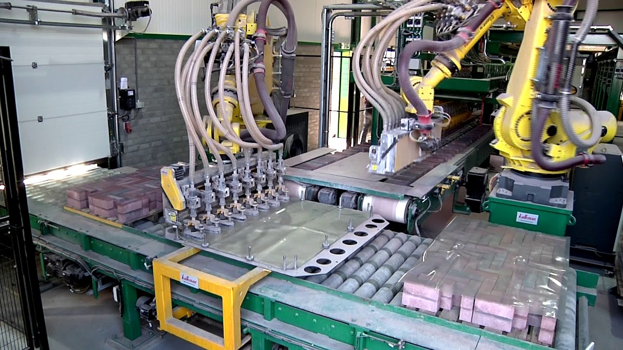 v.d. Bosch Beton | Omvormeermachine voor machinale pakketten