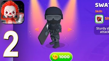 No One Escape - Gameplay Walkthrough Part 2 - Swat (iOS, Android)