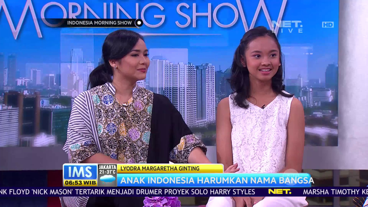Talk Show With  Lyodra, Anak Indonesia yang Harumkan Nama Bangsa