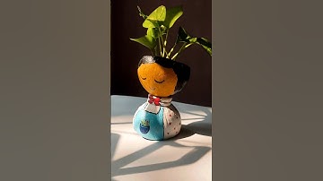 DIY Coconut Planter | Cute Planter Ideas | Fevicryl Hobby Ideas India