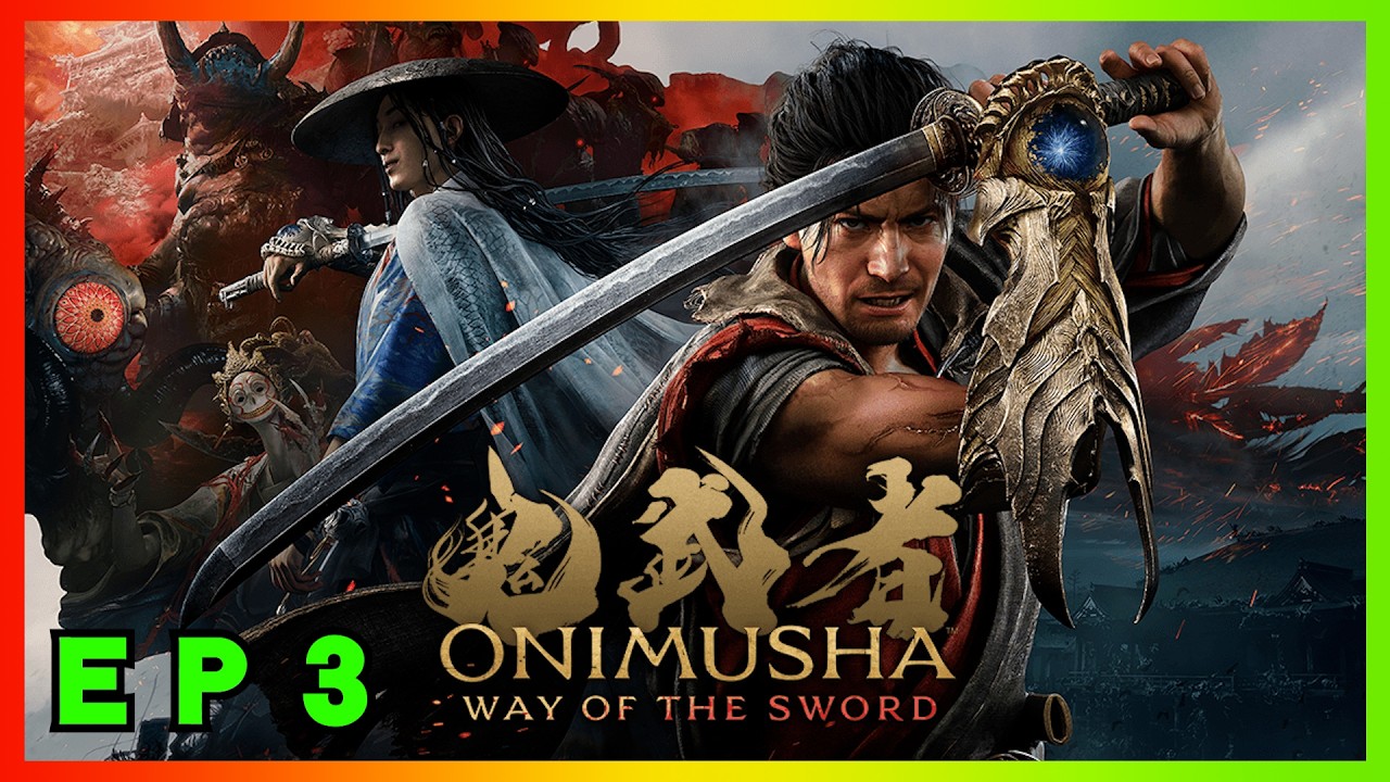 《鬼武者 》|這款遊戲適合慢慢玩|Way of the Sword|EP3|難度:劍鬥|【花枝丸-Steam】 縮圖