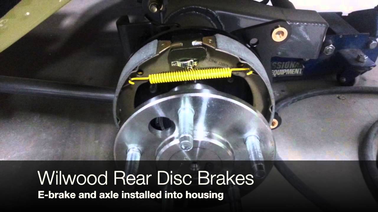 Drew's Garage Wilwood Rear Disc Brake Package on a 1969 Camaro YouTube