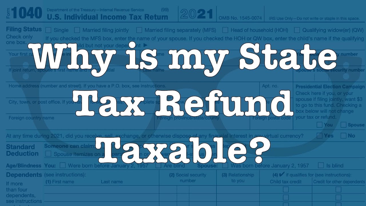 State Tax Refund Taxable For Corporation