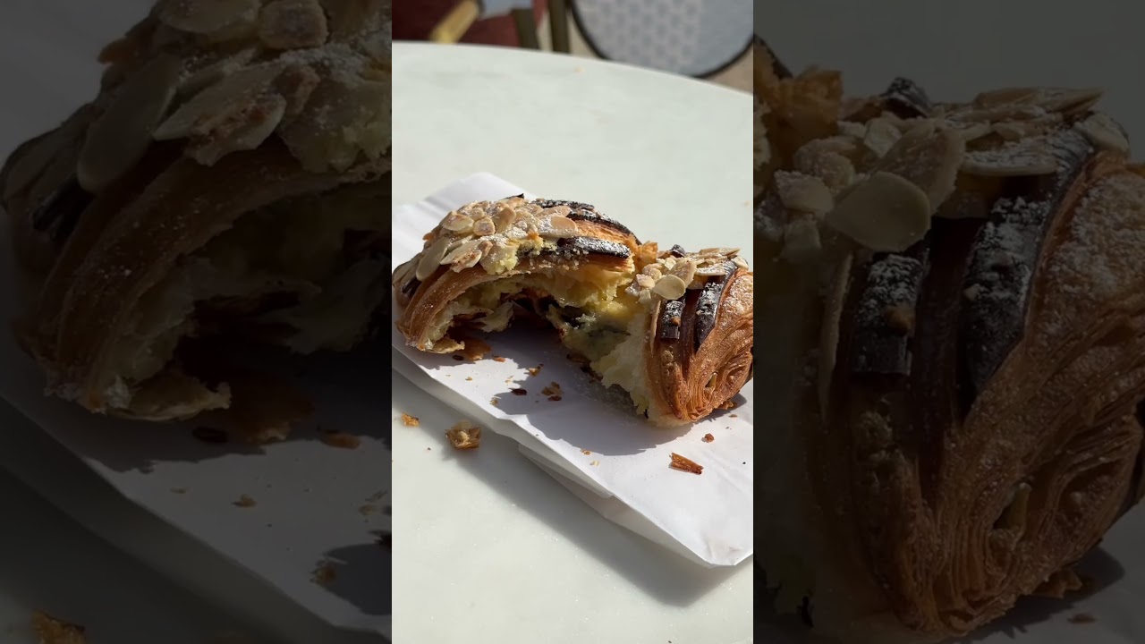 Food Vlog - Best Almond Croissant in San Diego! 