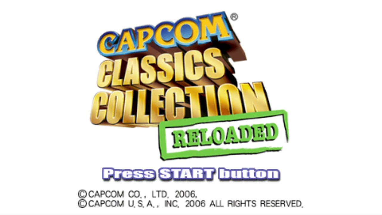 Capcom Classics Collection Reloaded PSP PPSSPP Gameplay
