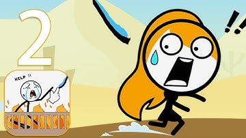 Watering Puzzle - New Update All Levels - Funny Stickman Puzzle Rescue Game - Gameplay Walkthrough