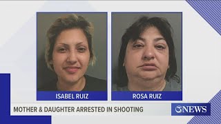 Mother and daughter arrested, one man in hospital after shooting in Mathis