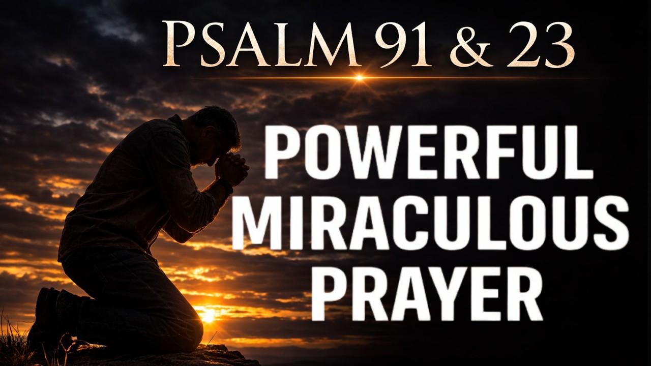 DIVINE PEACE DECREED! Activate PSALM 125, PSALM 91 & PSALM 23: The End of Anxiety