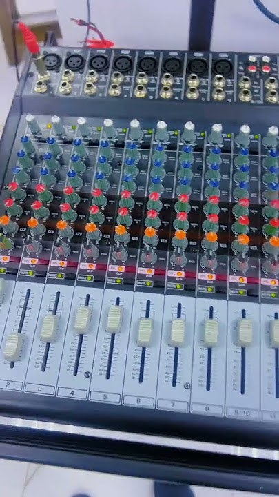 DASS AUDIO (PF-215N) Full range speaker and Behringer Powerd Mixer for test sound #speaker #music