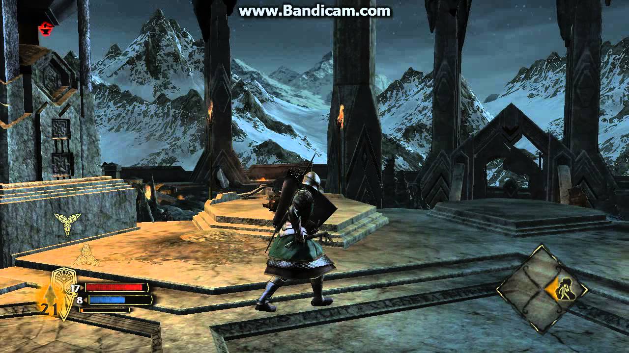 Lord of the Rings:War in the North Fight with Orc Champion