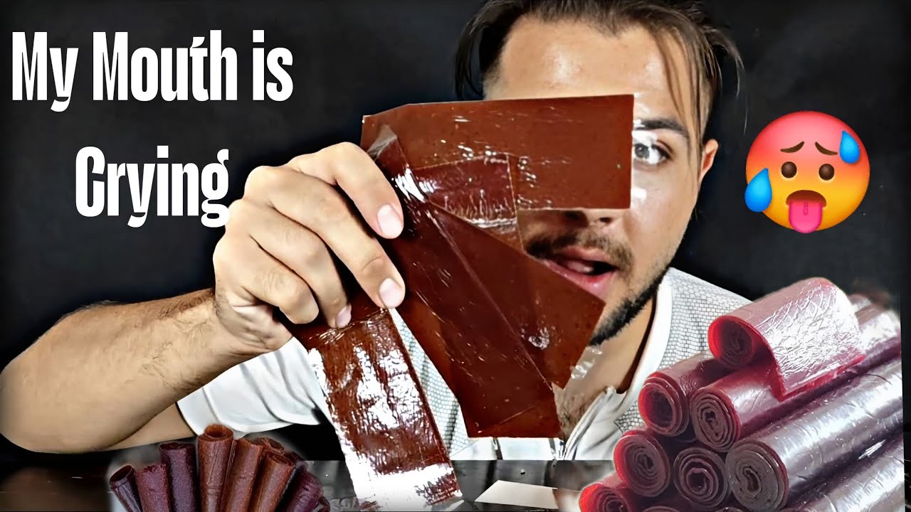 SO SOUR Yet So Addictive! 🍋 Lavashak ASMR You Can’t Skip”