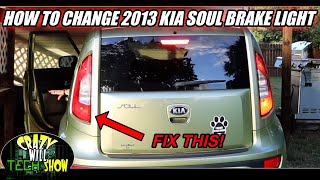How to change 2013 Kia Soul brake light